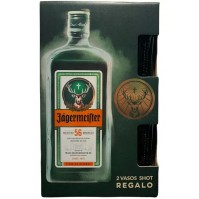 Jägermeister 70cl + 2 glasses 