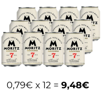 Moritz 7 Llauna - Pack de 12 
