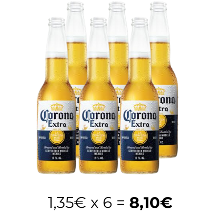 Corona - Pack de 6 