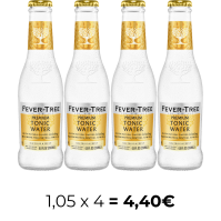 Fever Tree Indian Tonic 20cl. - Pack 4 