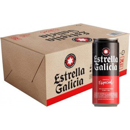 Estrella Galicia Llauna - Pack de 24 
