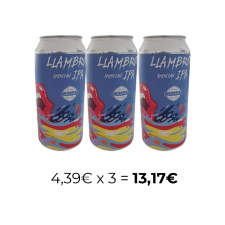 Cerveza Graner Llambrot - Pack de 3 