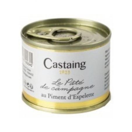 Le Pâté de Campagne au Piment d'Espelette Castaing 